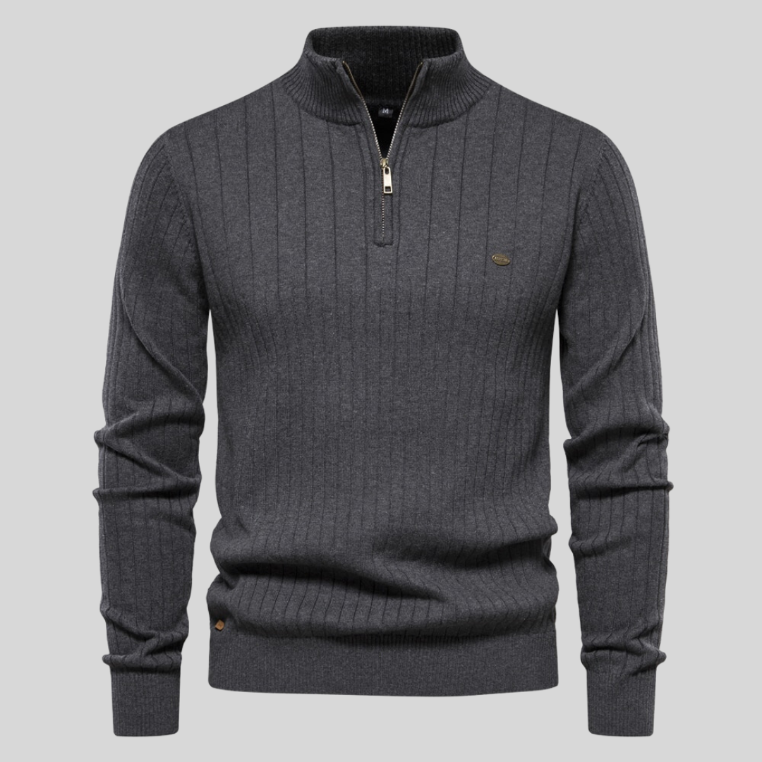Berg-Feldt | Strickpullover mit Weicher Textur