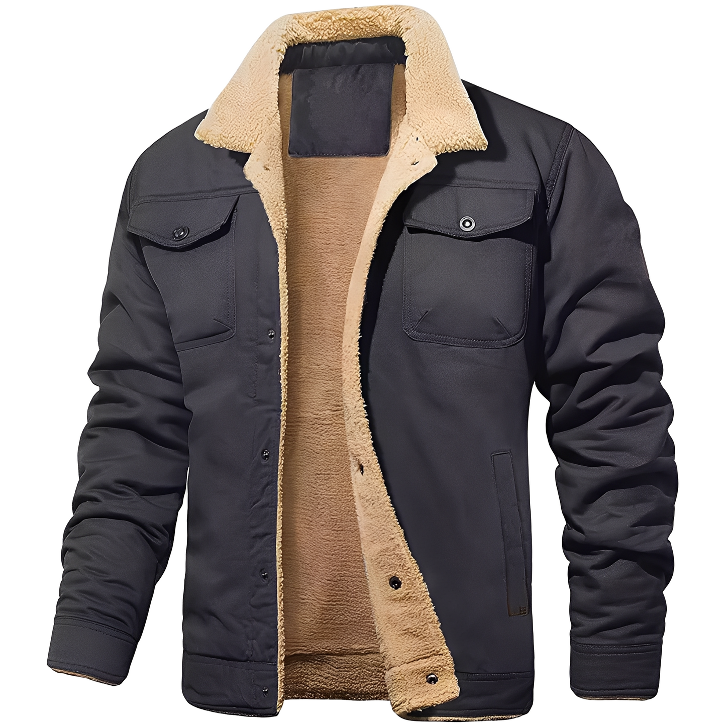 Berg-Feldt | Freizeitjacke aus Fleece-Twill für Herren