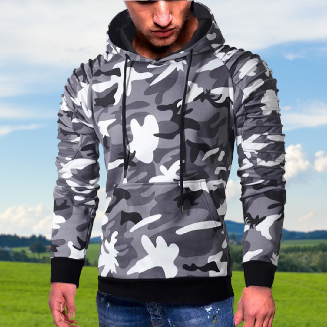 Berg-Feldt | Sweat à capuche camouflage