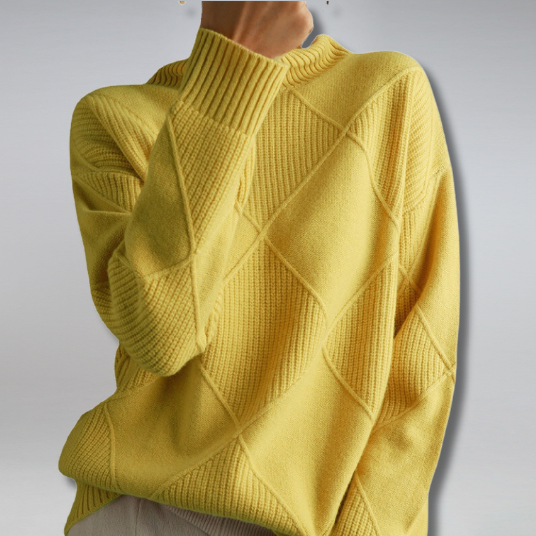 Berg-Feldt | Pull col roulé femme en cachemire doux