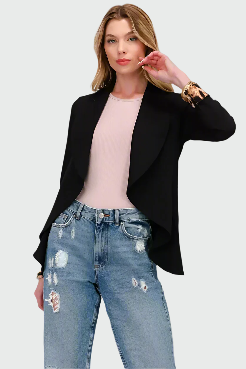 Berg-Feldt | Freizeit Blazer mit Pantherdetail