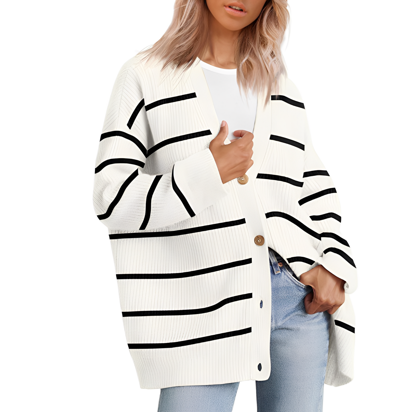 Berg-Feldt | Lässiger Oversize Cardigan für Frauen