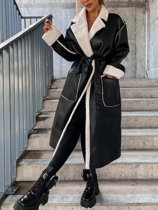 Parinita Winter Lederjacke