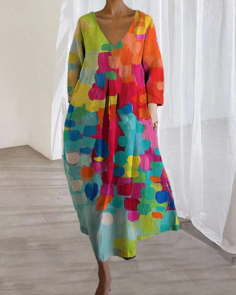 Berg-Feldt | Robe d'été imprimée pour femme