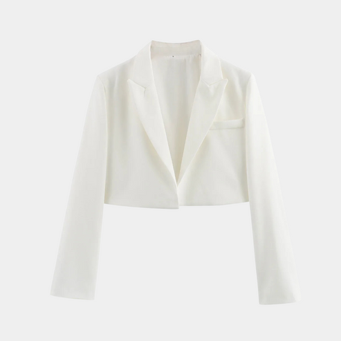 Berg-Feldt | Veste Courte Blazer Manches Longues Ouverte