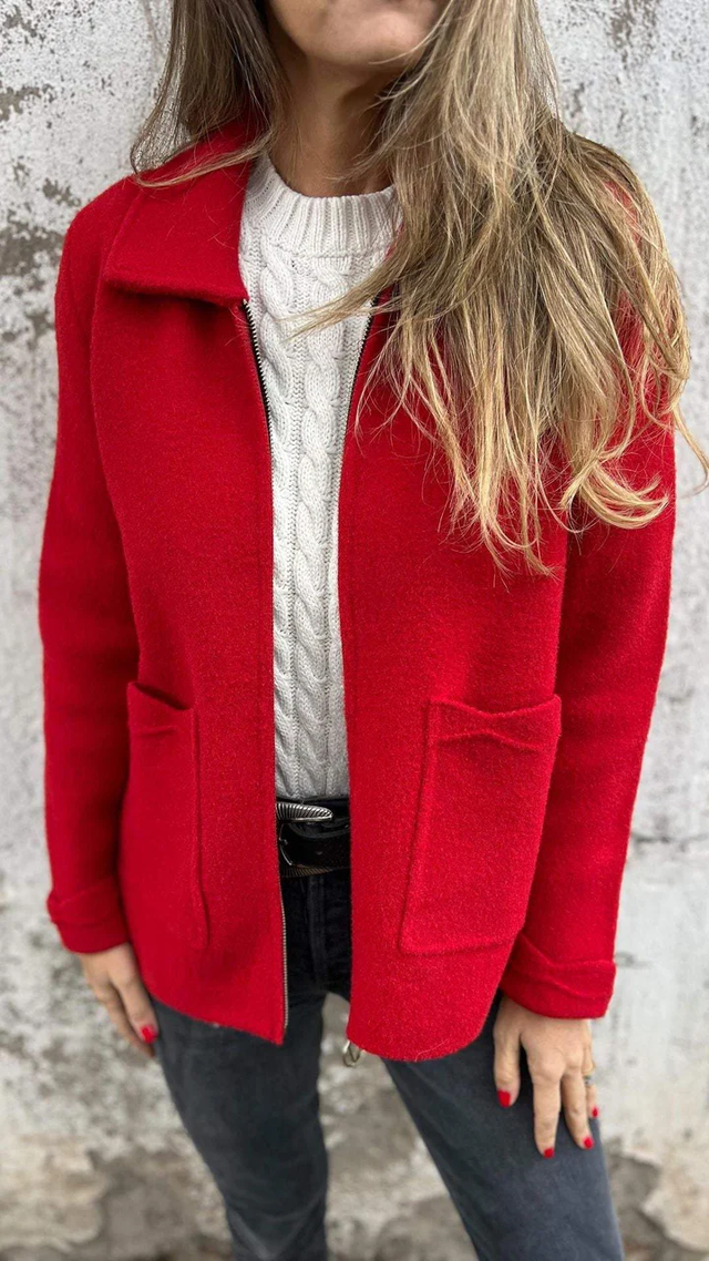 Berg-Feldt | Veste courte zippée - Vêtement d'extérieur moderne et minimaliste