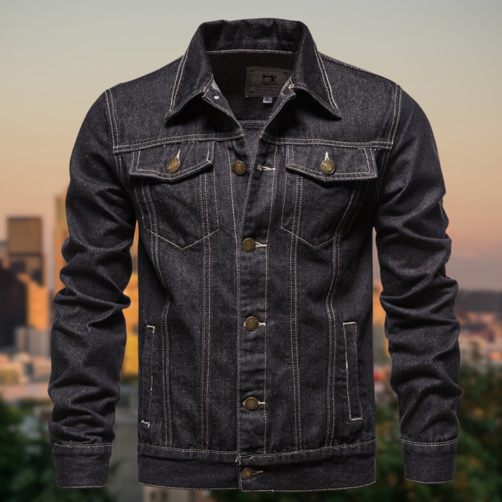 Berg-Feldt | Jeansjacke mit Klassischem Design