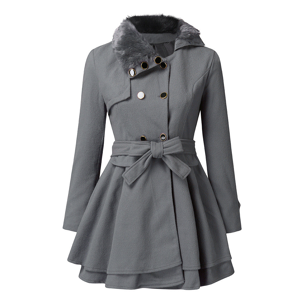 Berg-Feldt | Veste réversible - Veste chaude et élégante avec col montant