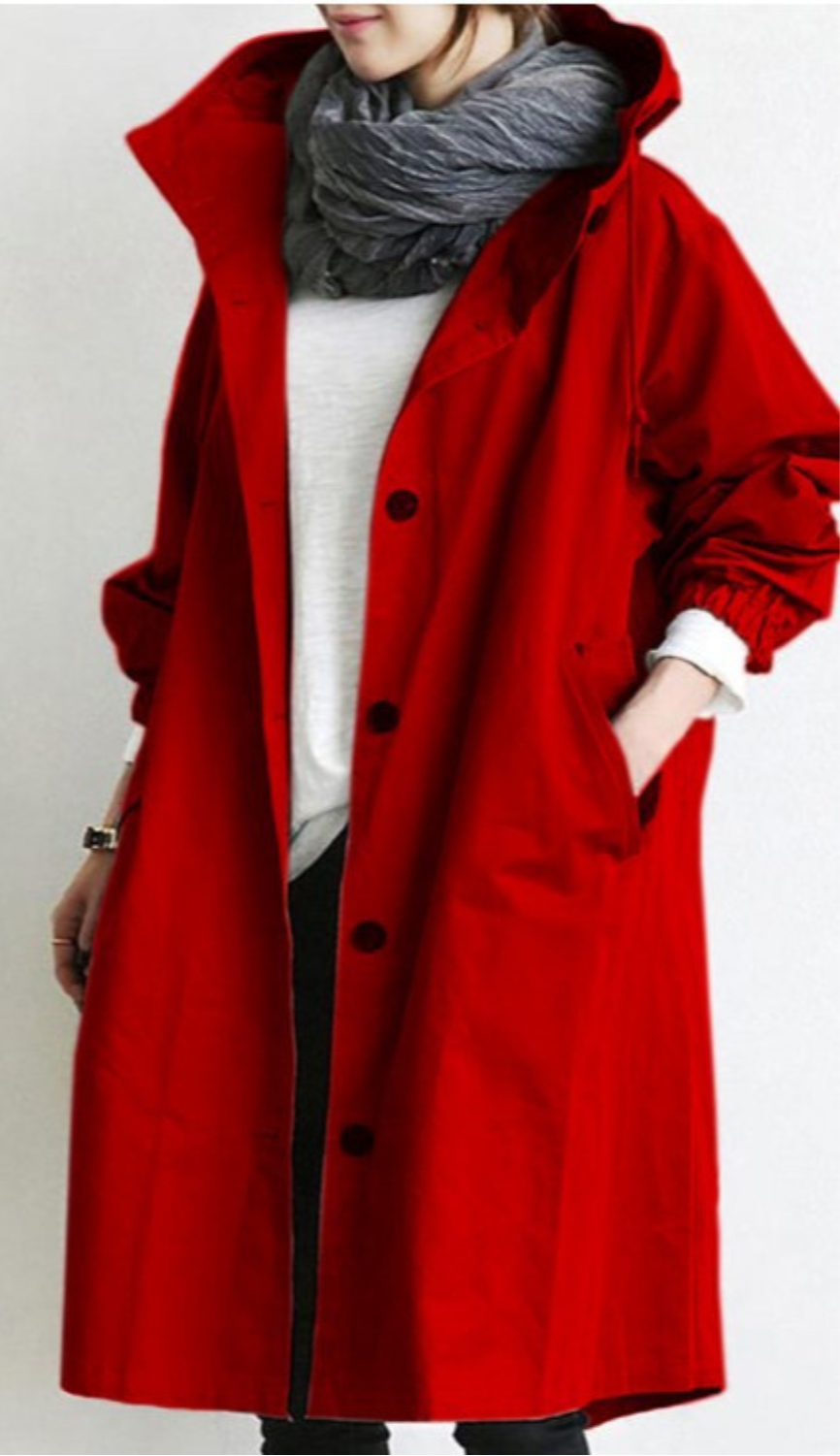 Berg-Feldt | Trenchcoat Damen Wind und Wasserdicht