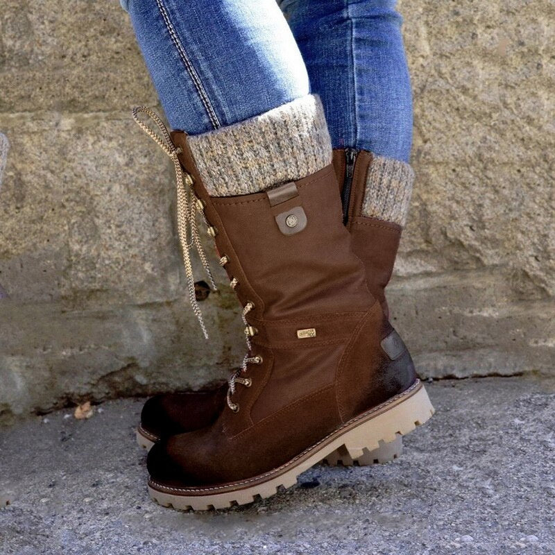 Berg-Feldt | Bottes de combat montantes jusqu'aux genoux pour femme