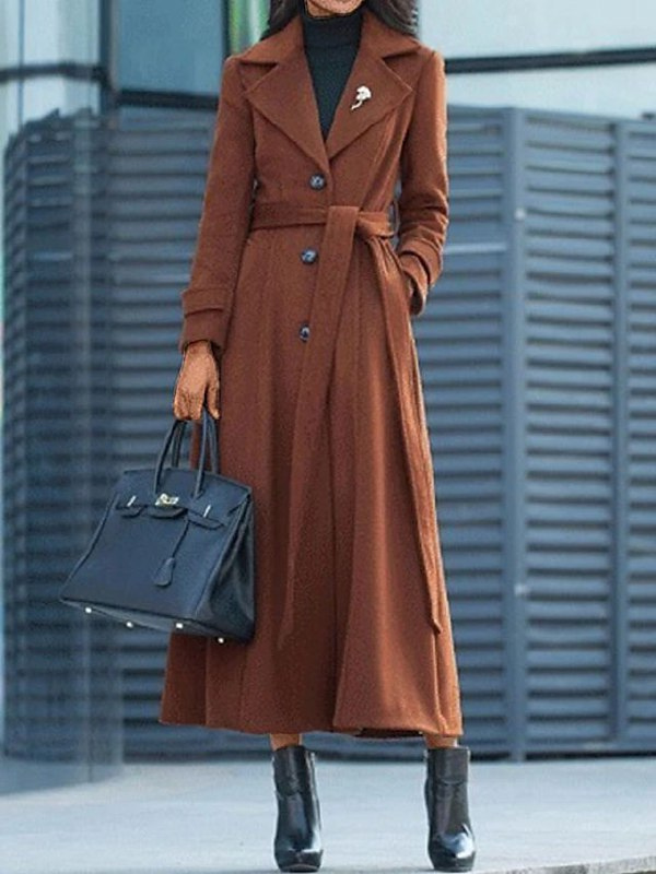 Berg-Feldt | Manteau long en laine pour femme