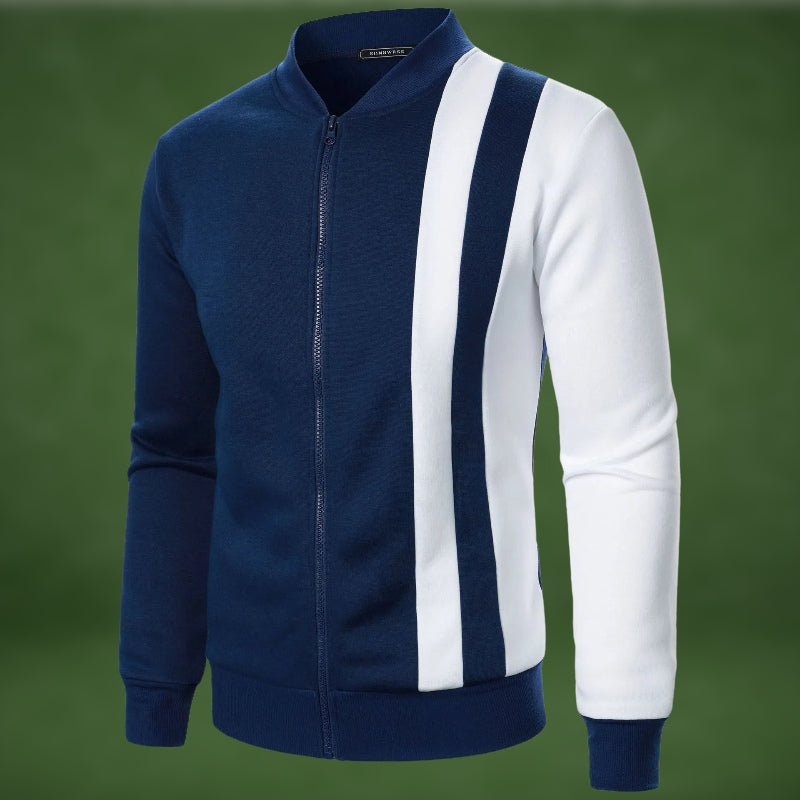 Berg-Feldt | Sportliches Sweatshirt mit Reißverschluss Polyester-mischung Dynamisches Design