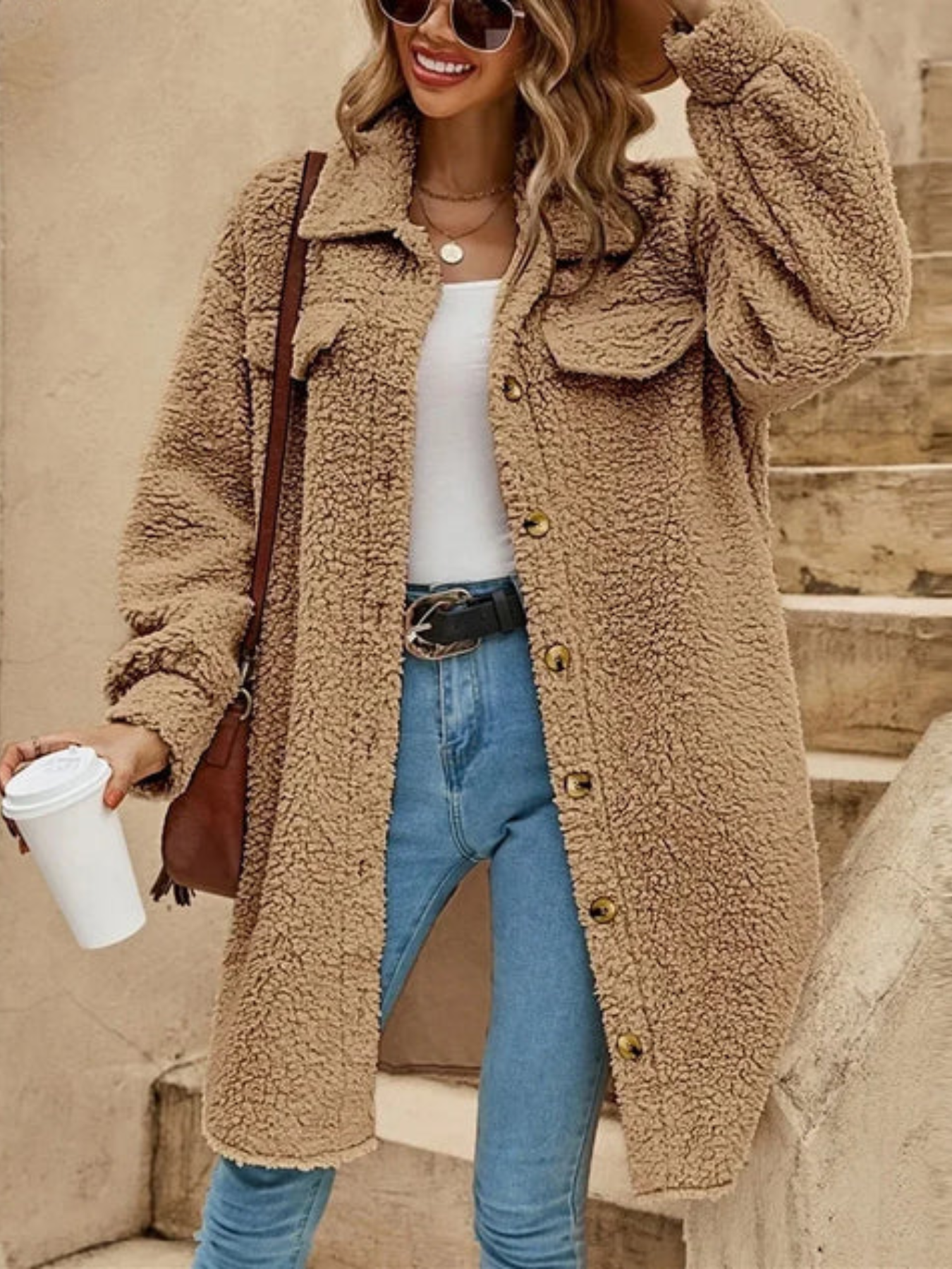 Berg-Feldt | Herbst & Winter Fleece dicke Jacke