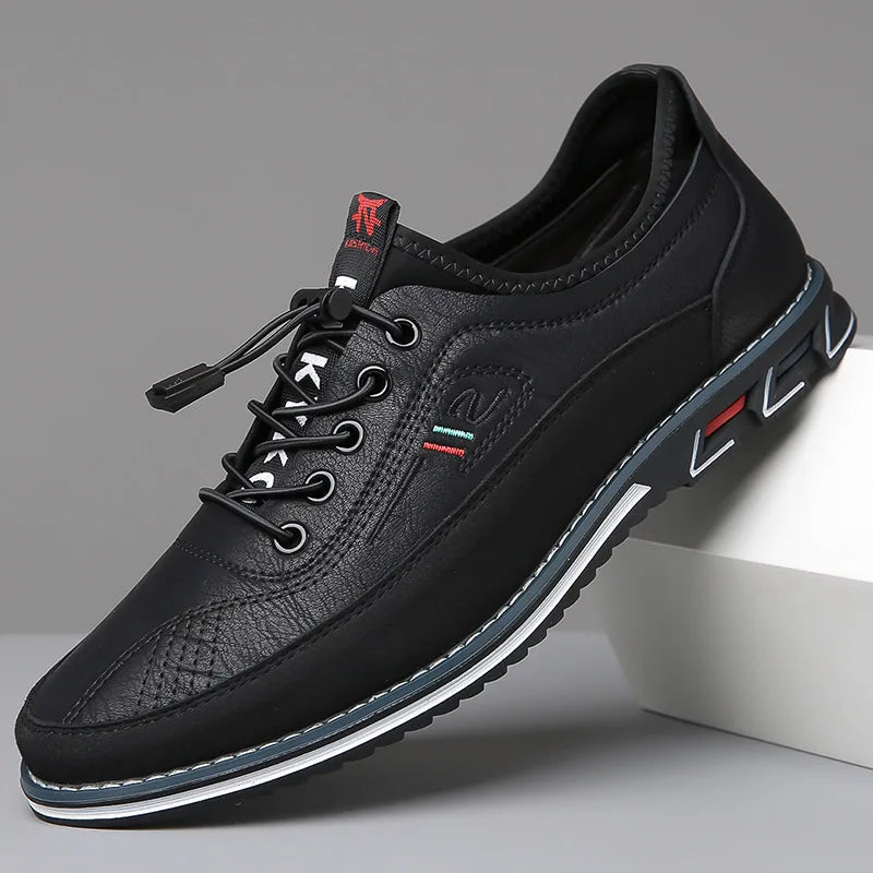 Chaussures homme en cuir bicolores classiques