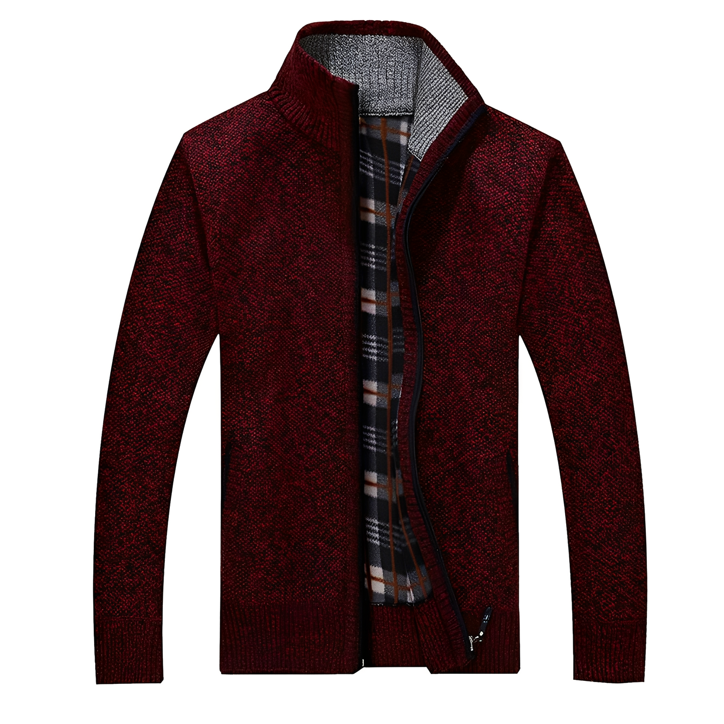 Berg-Feldt | Stylischer Cardigan mit weichem Fleece-Futter für Männer