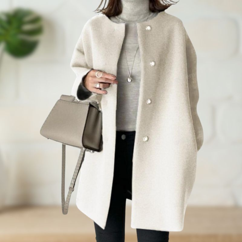 Berg-Feldt | Minimalistische Wollmantel Elegant und Warm Zeitloses Design