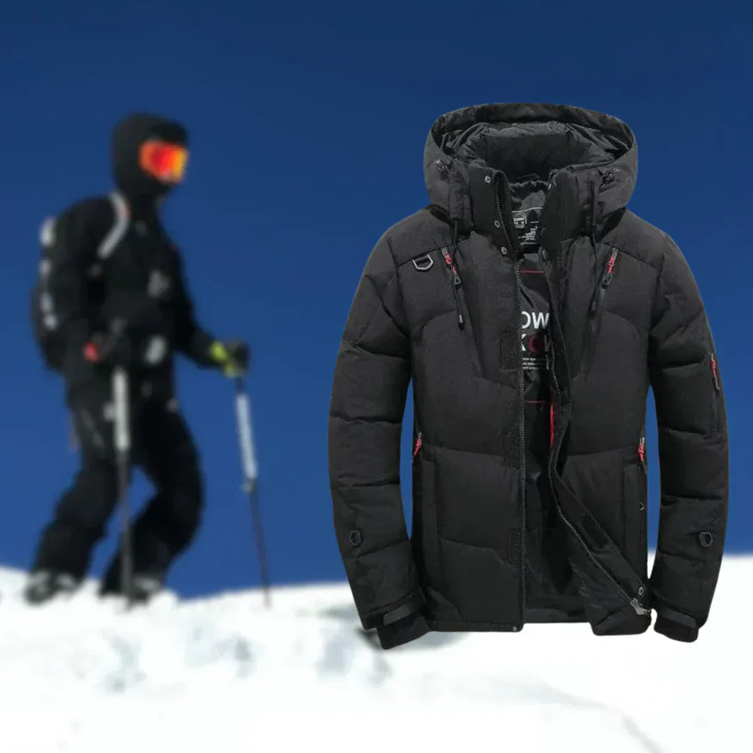 Berg-Feldt | Hochwertige Winterjacke mit Abnehmbarem Hut