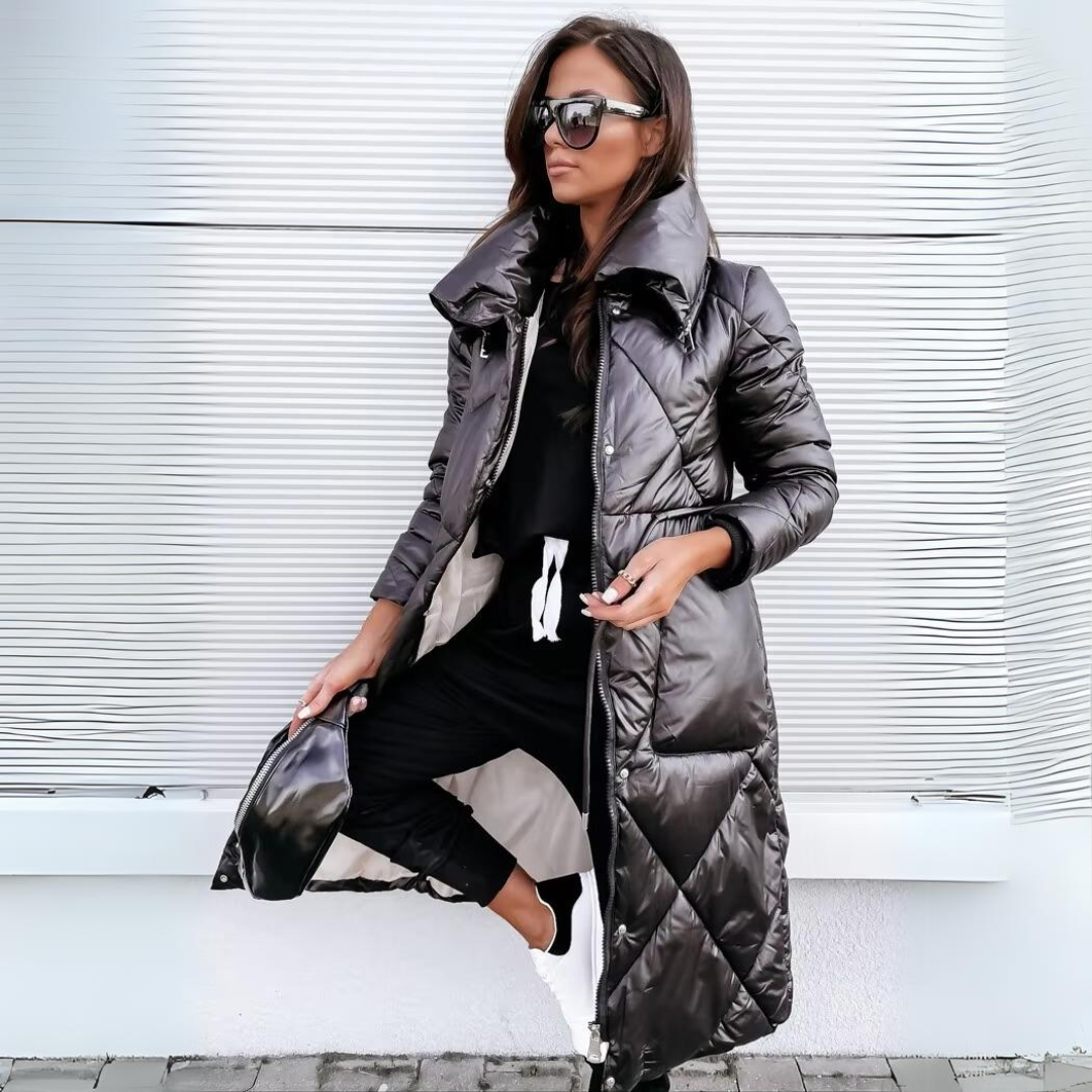 Berg-Feldt | Lange Parka Schwarz