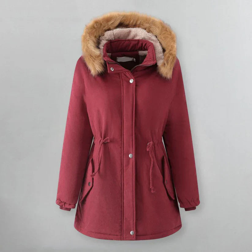 Veste en coton Teresa avec capuche et rembourrage doux