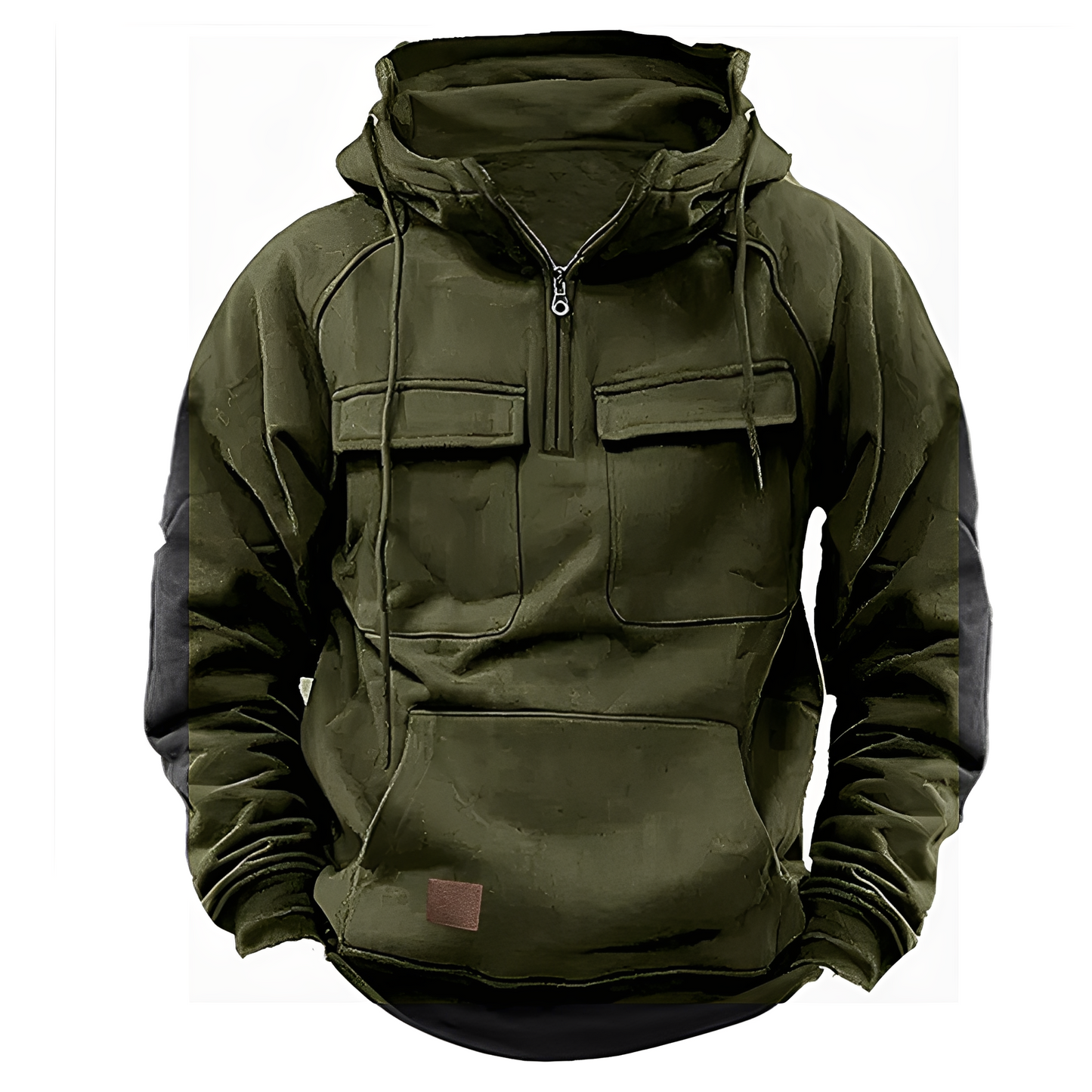 Berg-Feldt | Klassischer Hoodie mit mehreren Taschen für Männer