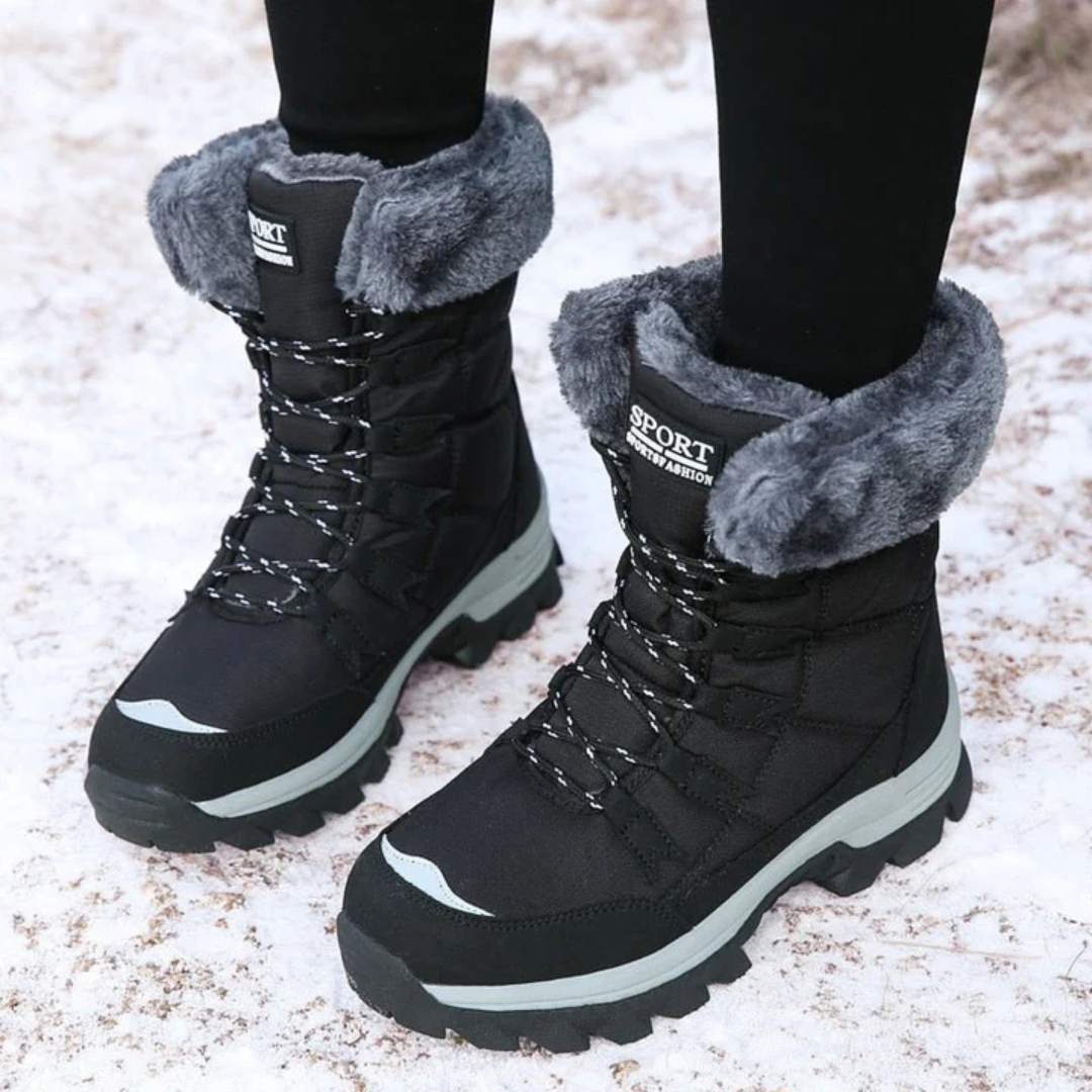 Berg-Feldt Bottes d'hiver chaudes et imperméables