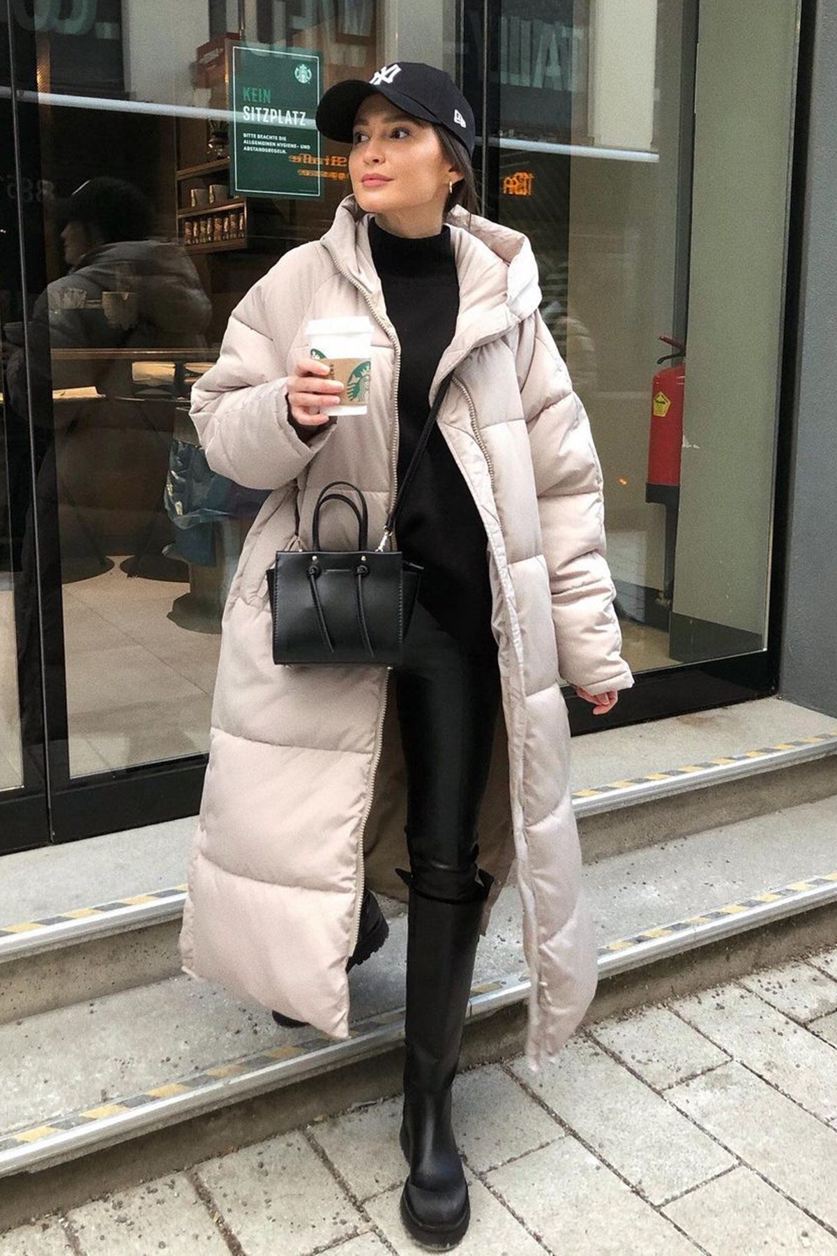 Berg-Feldt | Manteau d'hiver long, chaud et matelassé pour femmes