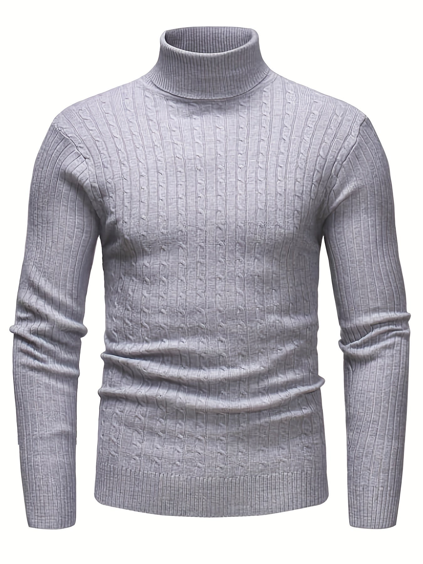 Berg-Feldt | Kabelstrick Rollkragenpullover Weich und Warm Perfekt für Herbst und Winter