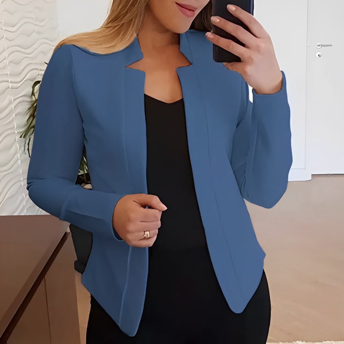 Blazer traditionnel en poil de chameau