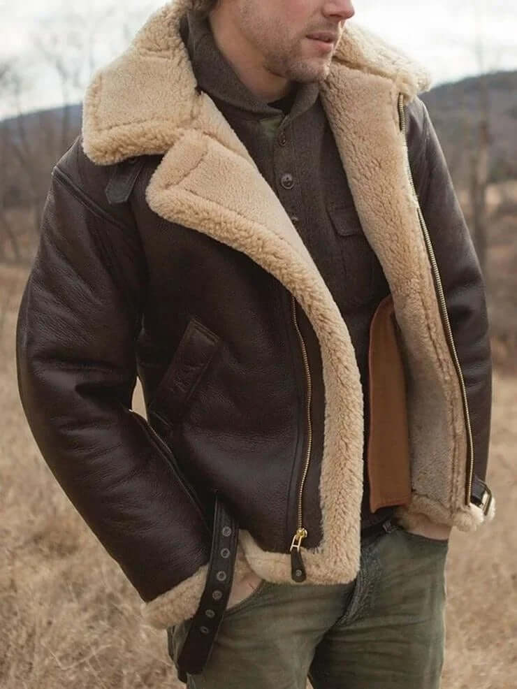 Berg-Feldt | Schaffell Fliegerjacke