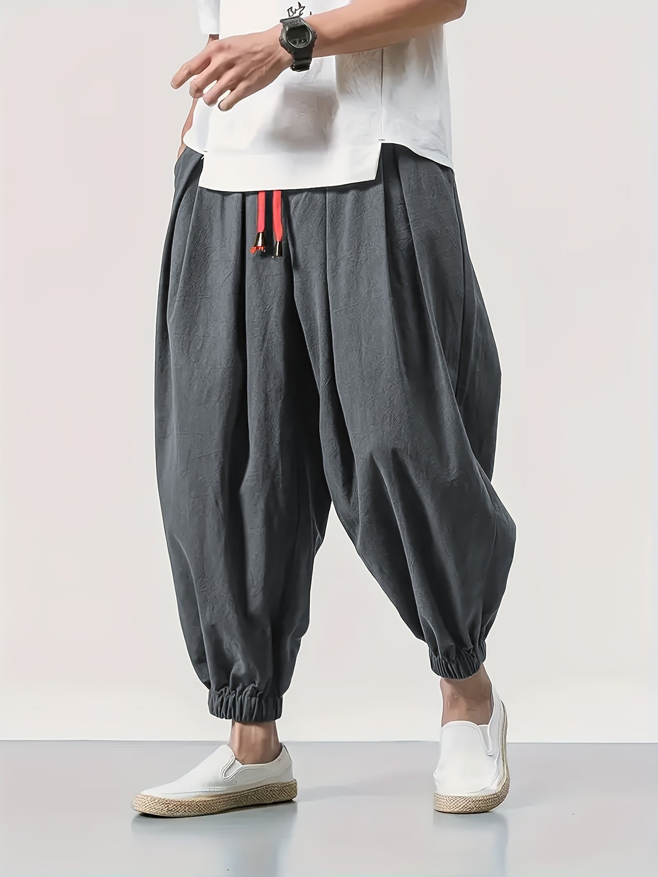 Pantalon Sarouel d'été pour homme Carl