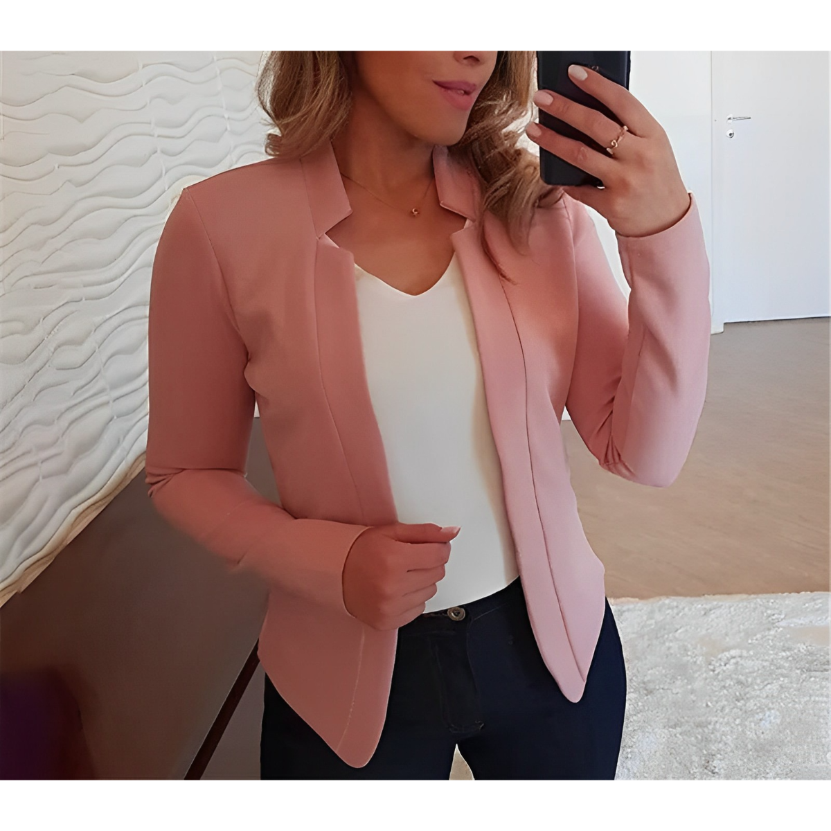 Blazer traditionnel en poil de chameau
