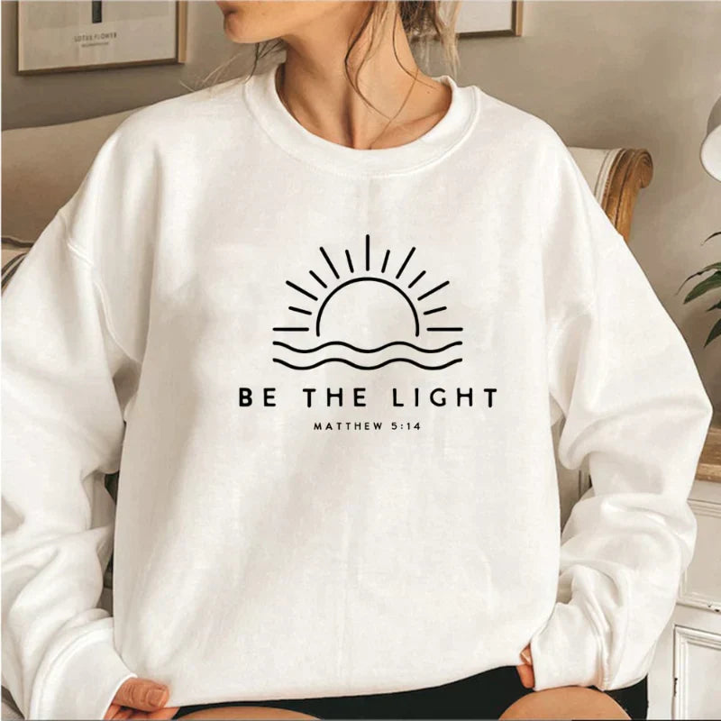 Sweat-shirt Séléné : Soyez la lumière