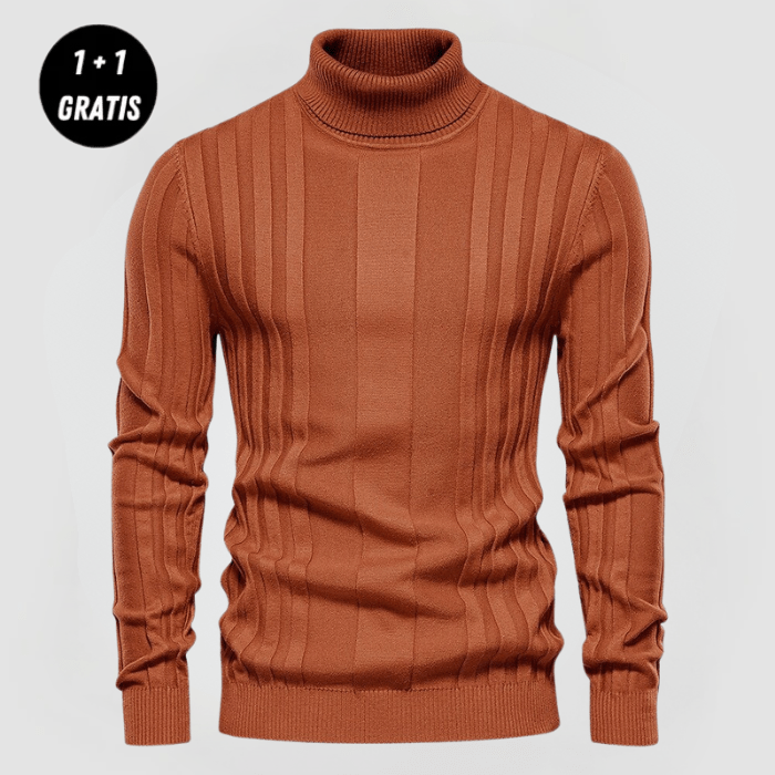 Strickpullover mit Rollkragen (1+1 gratis) im Januar