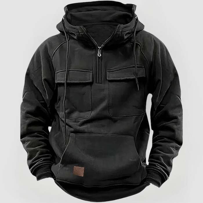 DEREK : Hoodie avec de grandes poches