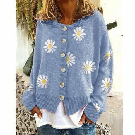 Berg-Feldt | Cardigan en maille imprimée
