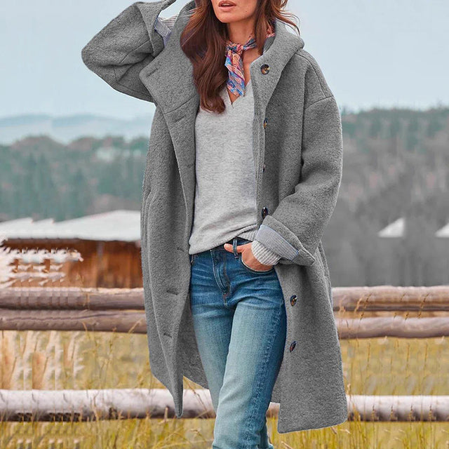 Berg-Feldt | Veste d'automne élégante pour femme avec capuche et poches