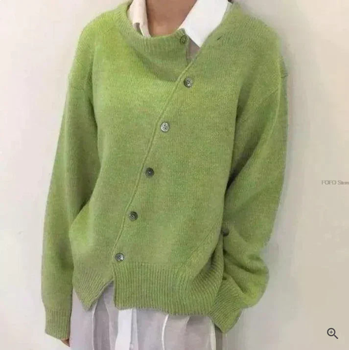 Berg-Feldt | Strickjacke mit Knöpfen für Den Frühling