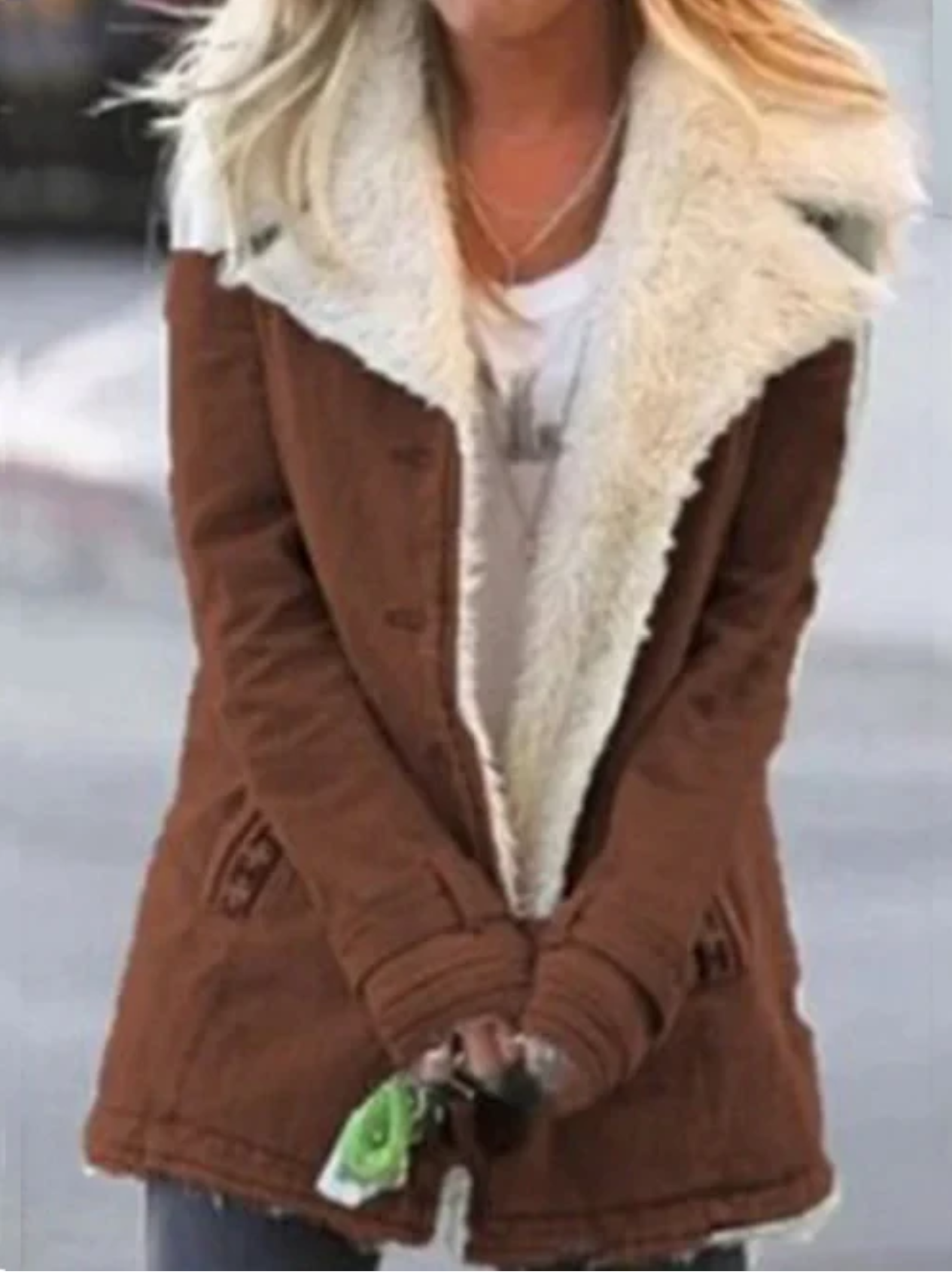 Berg-Feldt | Long manteau d'hiver à manches longues pour femme – Idéal pour la saison froide