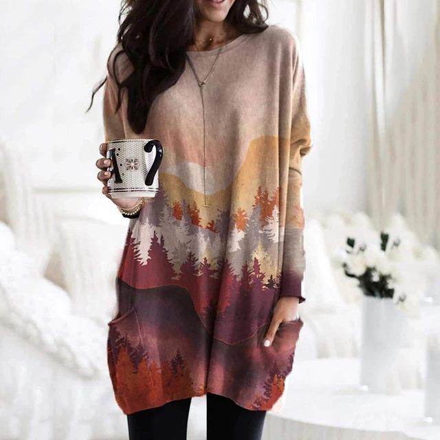 Berg-Feldt | Langer Pullover für Frauen