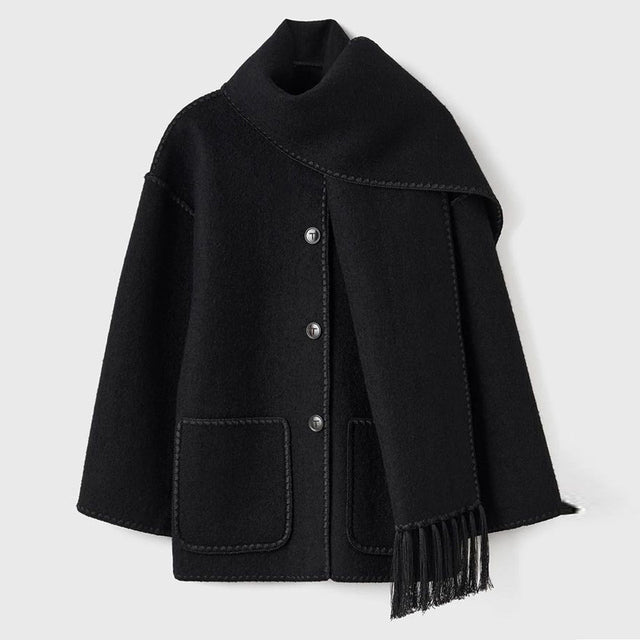 Berg-Feldt | Manteau d'hiver pour femme avec écharpe