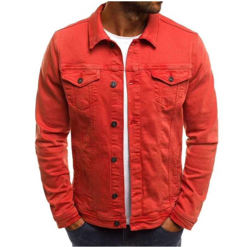 Berg-Feldt | Lässige Männer Jeansjacke