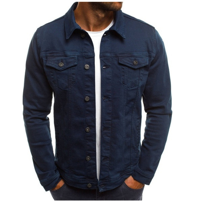 Berg-Feldt | Lässige Männer Jeansjacke