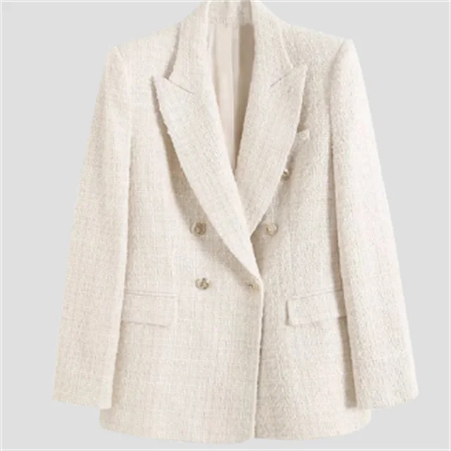Blazer à double boutonnage et manches longues Avelena pour femme