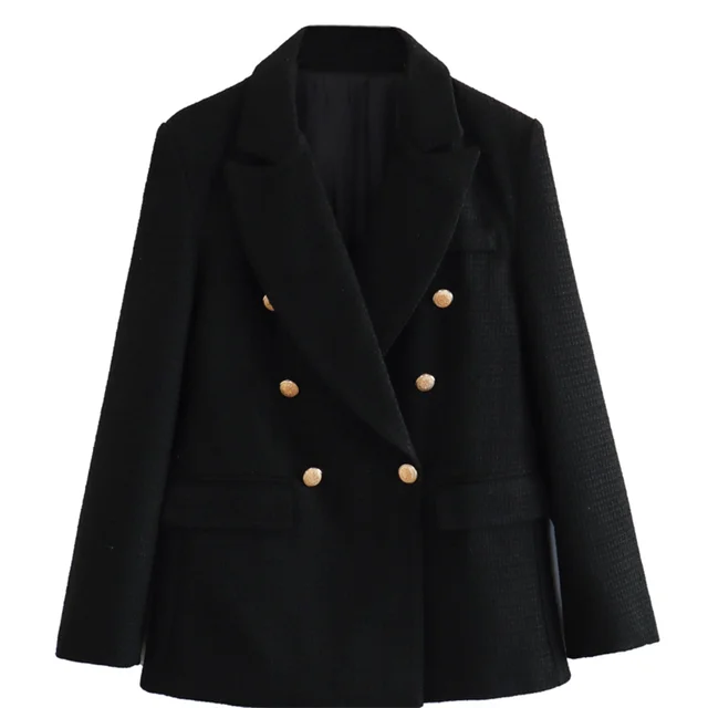 Blazer à double boutonnage et manches longues Avelena pour femme