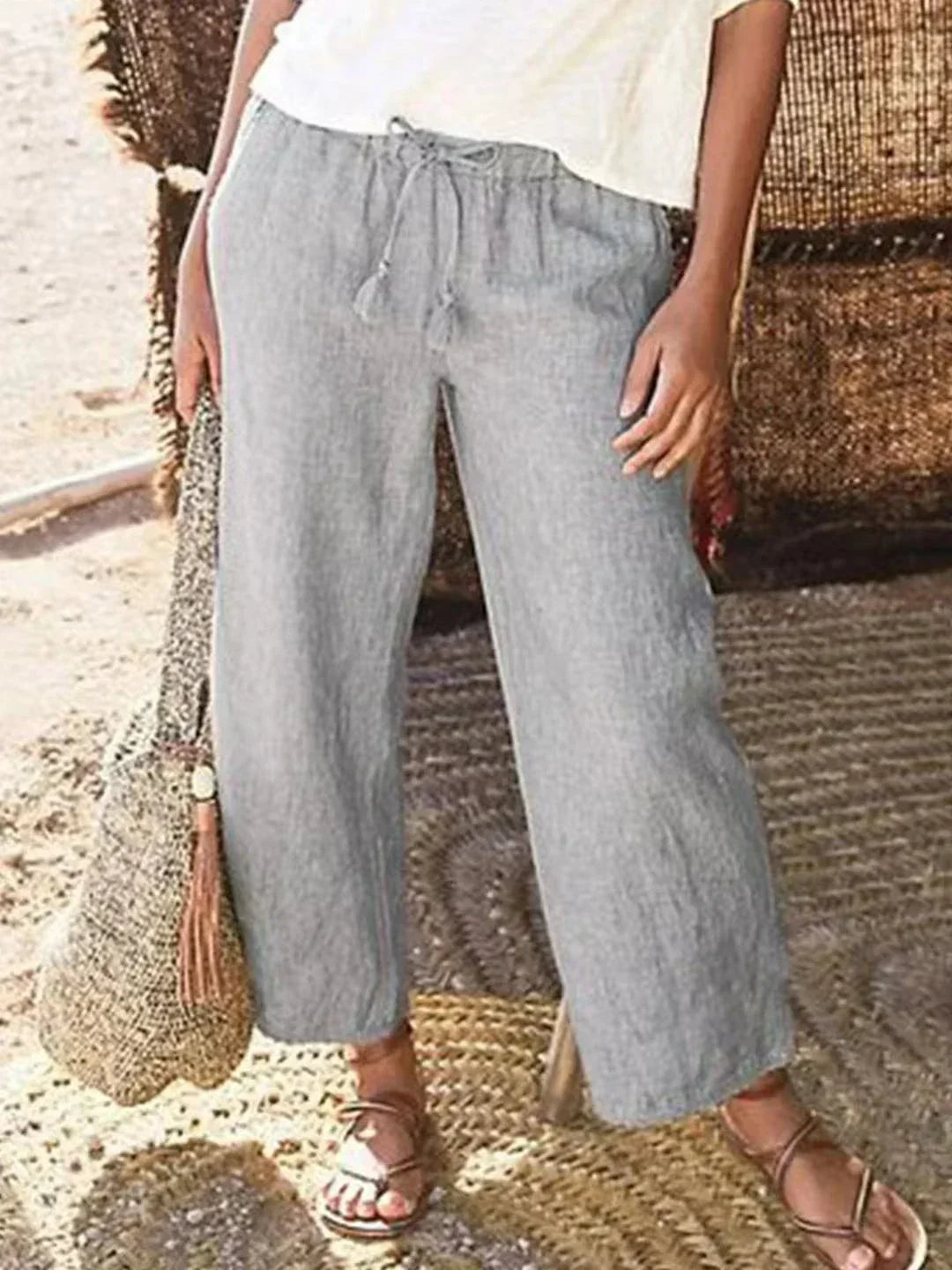Pantalon long femme ELLA