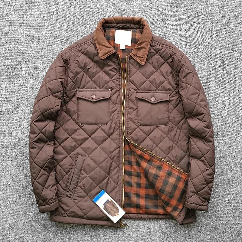 Berg-Feldt | Lange Wasserjacke mit Verstellbarem Bund Ohne Kapuze für Damen Ideal für Herbst Winter