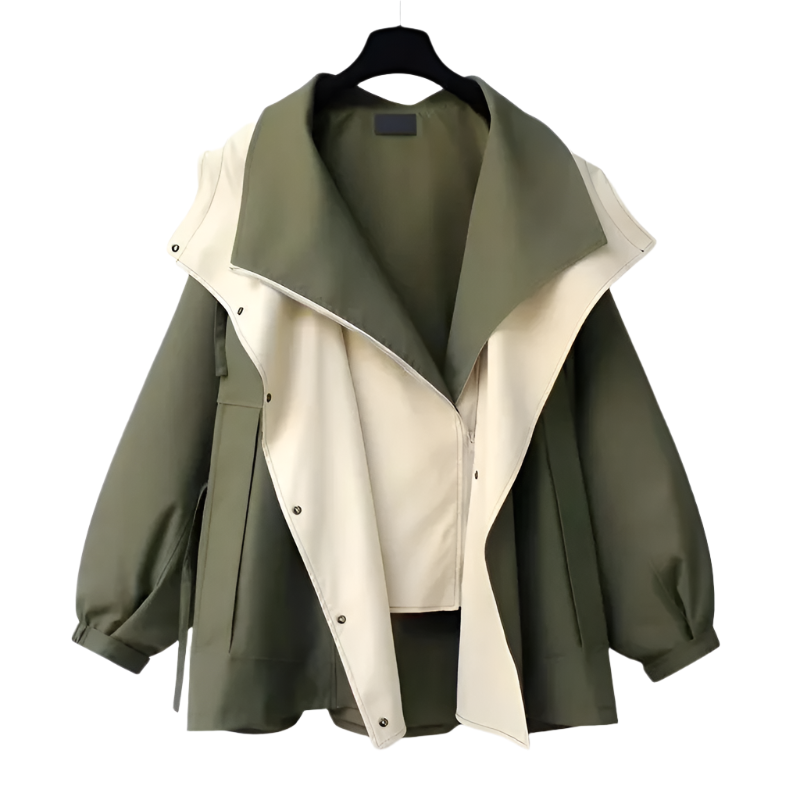 Berg-Feldt | Oversized Wasserdichte Regenjacke für Damen