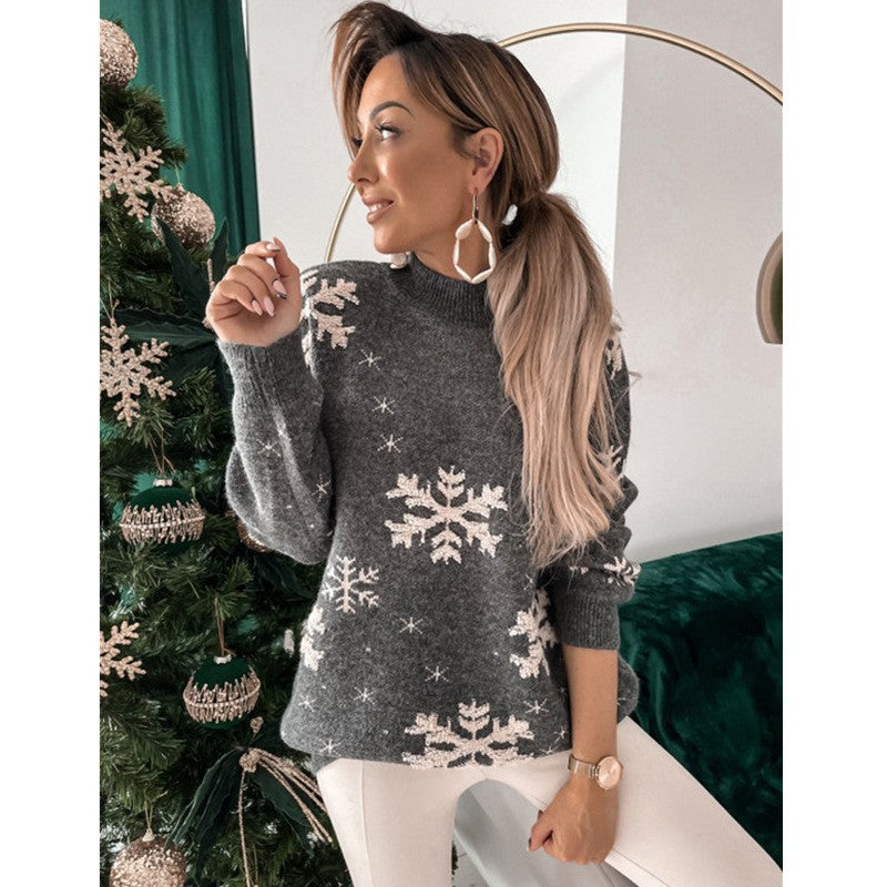 Pull-over de Noël – Pull de Noël chaud et doux pour les fêtes