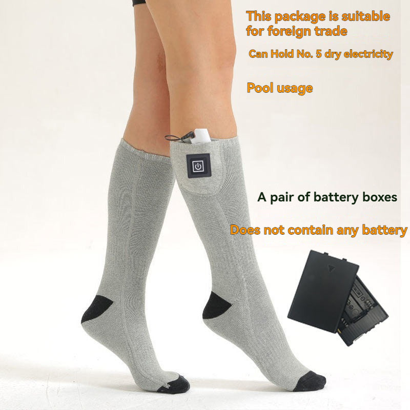 Chaussettes chauffantes thermorégulatrices