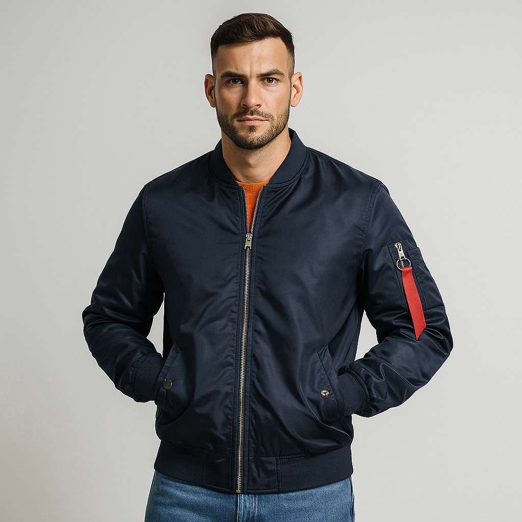 Berg-Feldt | Blouson aviateur zippé sur le devant - Louis
